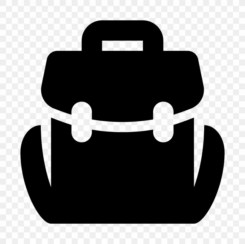 Backpack Font, PNG, 1600x1600px, Backpack, Bag, Black And White, Brand, Gratis Download Free