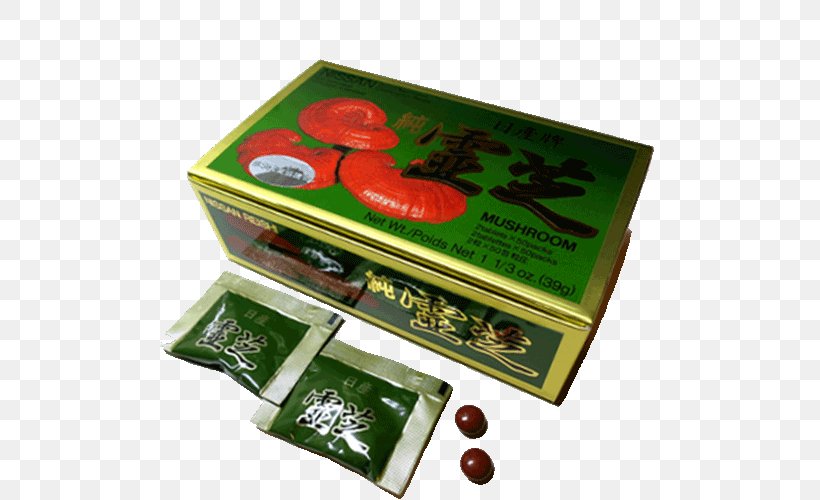 Dietary Supplement Lingzhi Mushroom Japan Health Fungus, PNG, 500x500px, Dietary Supplement, Box, Caterpillar Fungus, Disease, Extract Download Free