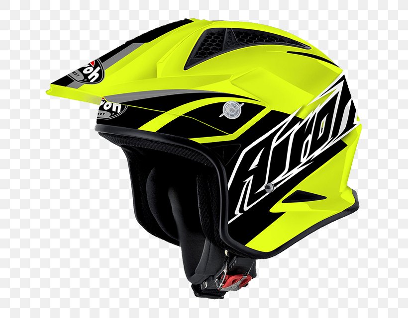 Motorcycle Helmets AIROH Motorcycle Trials Motocross, PNG, 640x640px, Motorcycle Helmets, Airoh, Antoni Bou, Automotive Design, Baseball Equipment Download Free