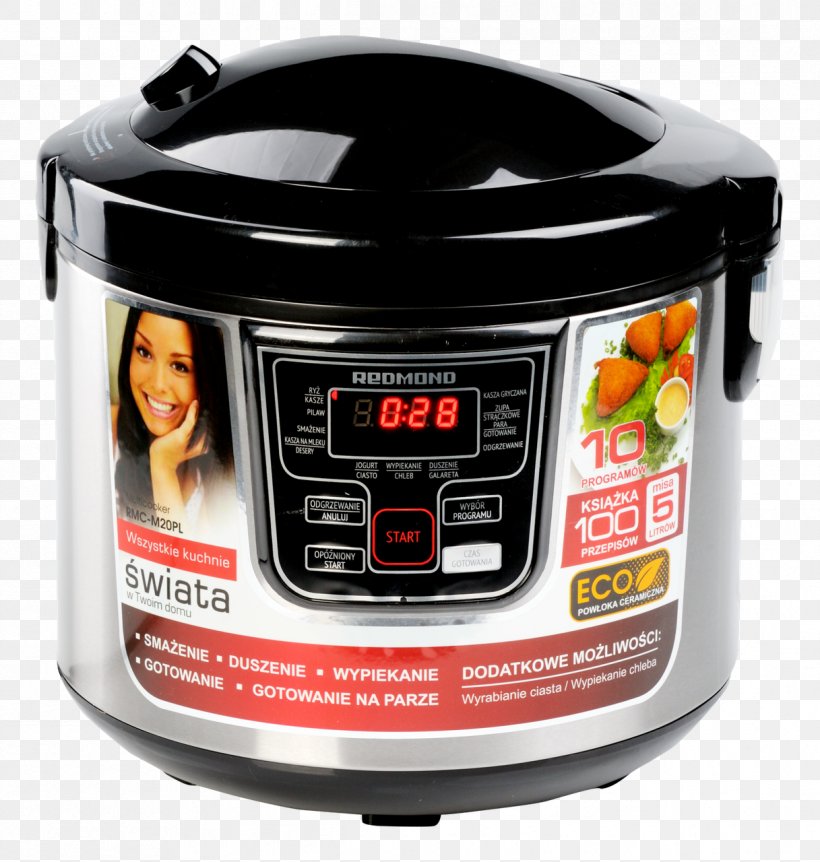 Multi Cooker Redmond RMC-M4502E Multicooker REDMOND Fryer Multi-cooker M4515E Redmond RMC-M90, PNG, 1217x1280px, Multicooker, Cookware Accessory, Cookware And Bakeware, Home Appliance, Kitchen Download Free
