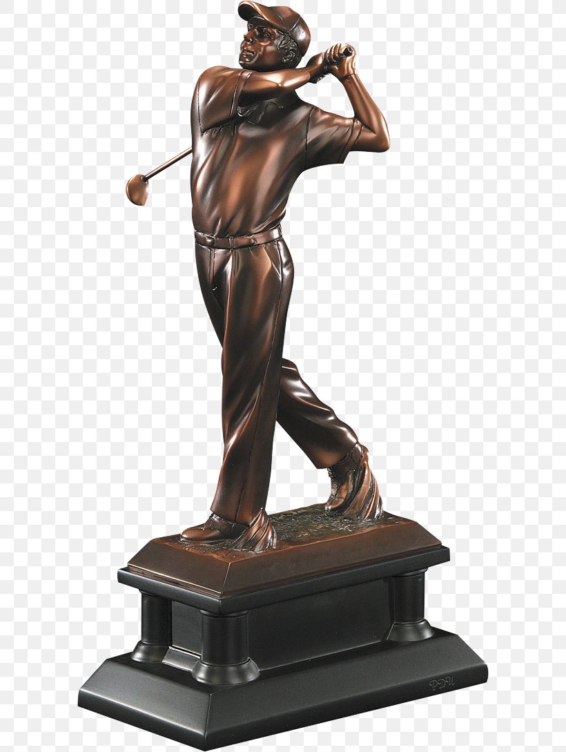 Trophy Medal Golf Award Cup, PNG, 596x1089px, Trophy, Award, Bronze, Bronze Sculpture, Classical Sculpture Download Free