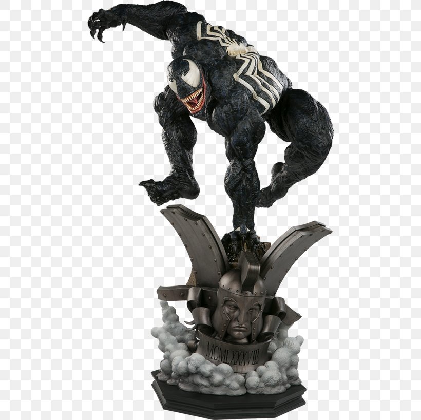 Venom: Dark Origin Spider-Man Sideshow Collectibles Action & Toy Figures, PNG, 480x818px, Venom, Action Figure, Action Toy Figures, Amazing Spiderman, Comic Book Download Free