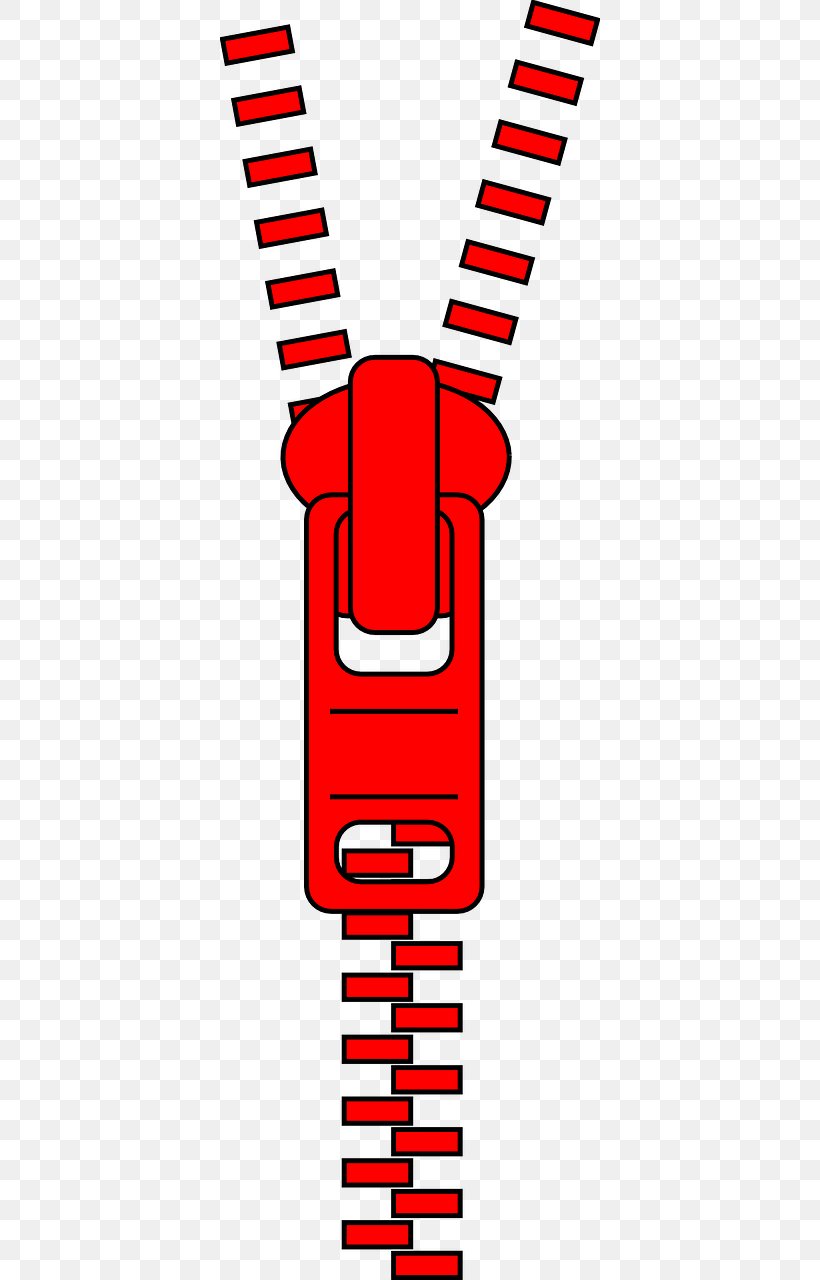 Zipper Clip Art, PNG, 640x1280px, Zipper, Animation, Area, Fashion Accessory, Red Download Free