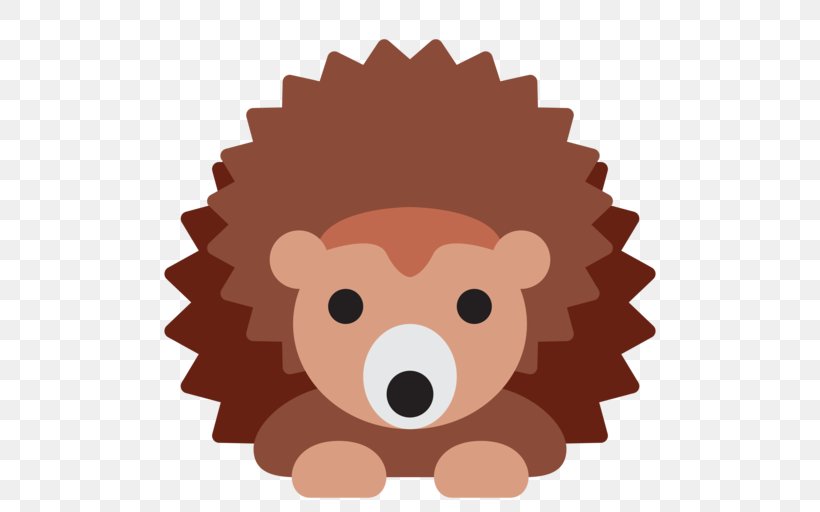 Hedgehog Stichting Theater Groep Kwatta Emojipedia, PNG, 512x512px, Hedgehog, Android Oreo, Animal, Brown, Carnivoran Download Free