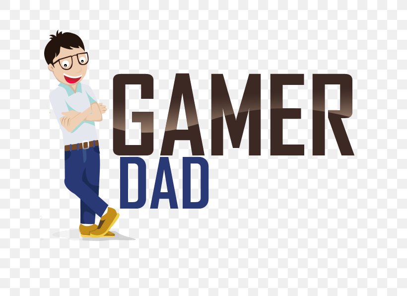 Logo Video Game Father Gamer, PNG, 655x596px, Logo, Behavior, Brand, Father, Game Download Free