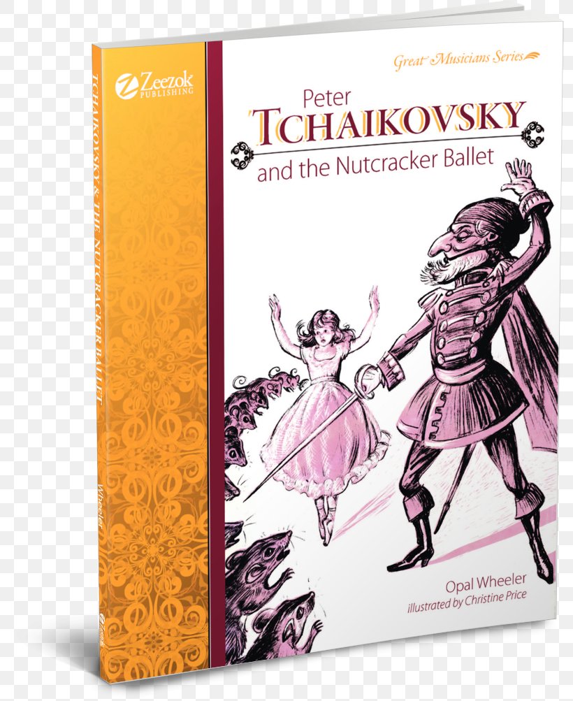 Peter Tchaikovsky And The Nutcracker Ballet Paganini, Master Of Strings Sebastian Bach: The Boy From Thuringia Stephen Foster And His Little Dog Tray Ludwig Beethoven And The Chiming Tower Bells, PNG, 795x1003px, Watercolor, Cartoon, Flower, Frame, Heart Download Free