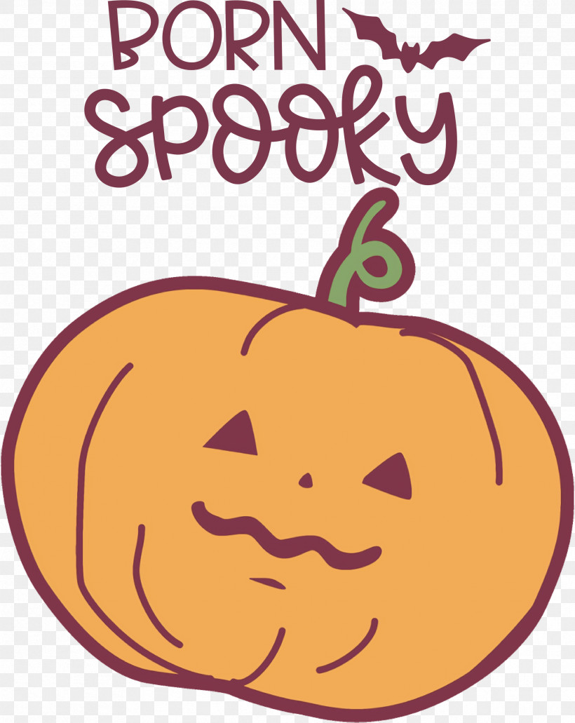 Spooky Pumpkin Halloween, PNG, 2383x2999px, Spooky, Cartoon, Fruit, Halloween, Happiness Download Free