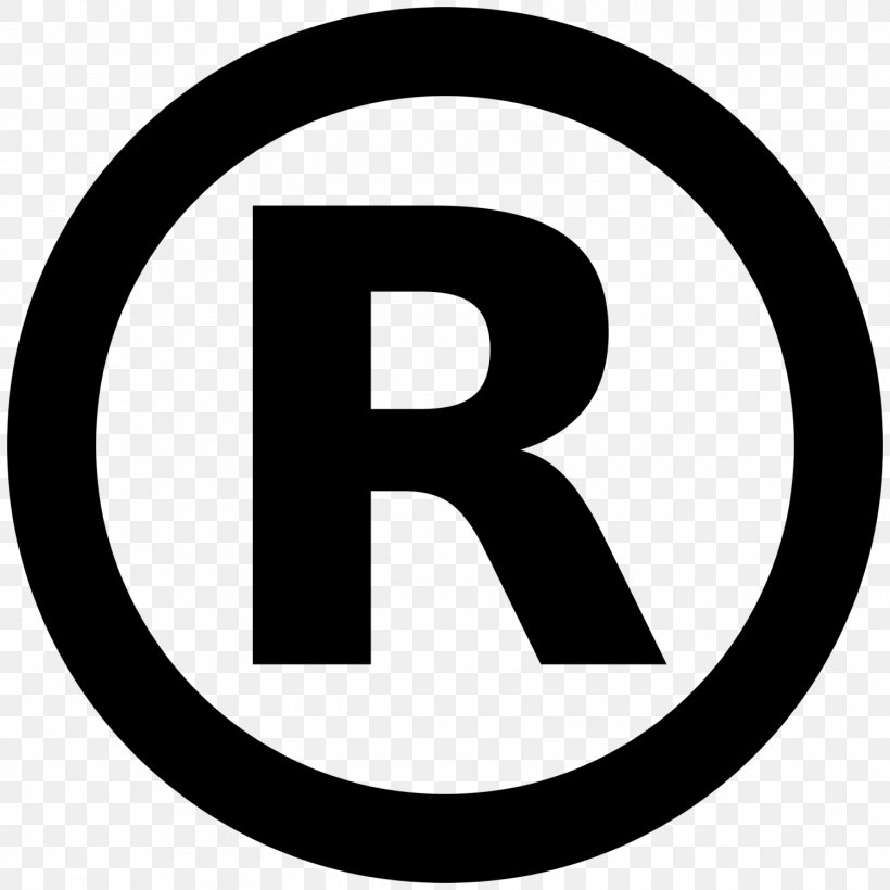 Registered Trademark Symbol Copyright Symbol Logo, PNG, 1500x1500px, Registered Trademark Symbol, Area, Black And White, Brand, Copyright Download Free