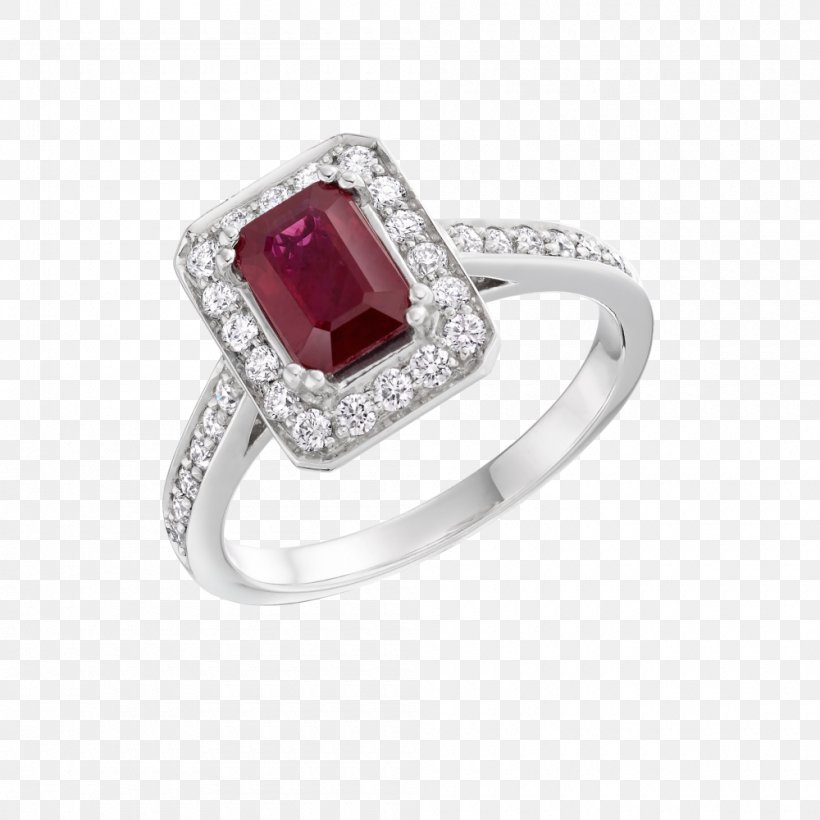 Ruby Engagement Ring Wedding Ring Diamond, PNG, 1000x1000px, Ruby, Body Jewellery, Body Jewelry, Colored Gold, Cut Download Free