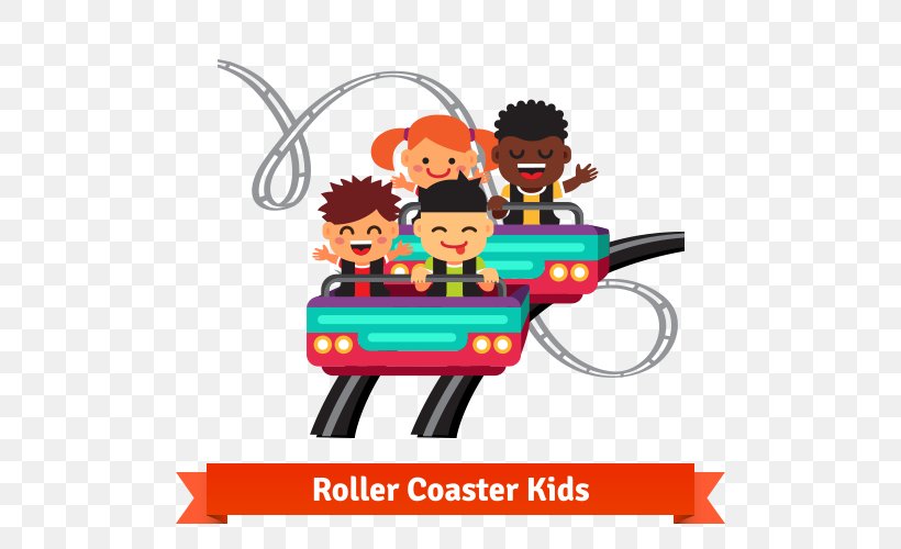 T-shirt Roller Coaster Amusement Park Illustration, PNG, 500x500px, Tshirt, Amusement Park, Art, Cartoon, Child Download Free