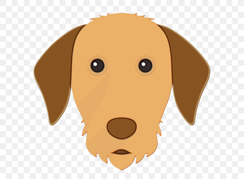 Dog Nose Cartoon Head Snout, PNG, 600x600px, Watercolor, Cartoon, Dog ...