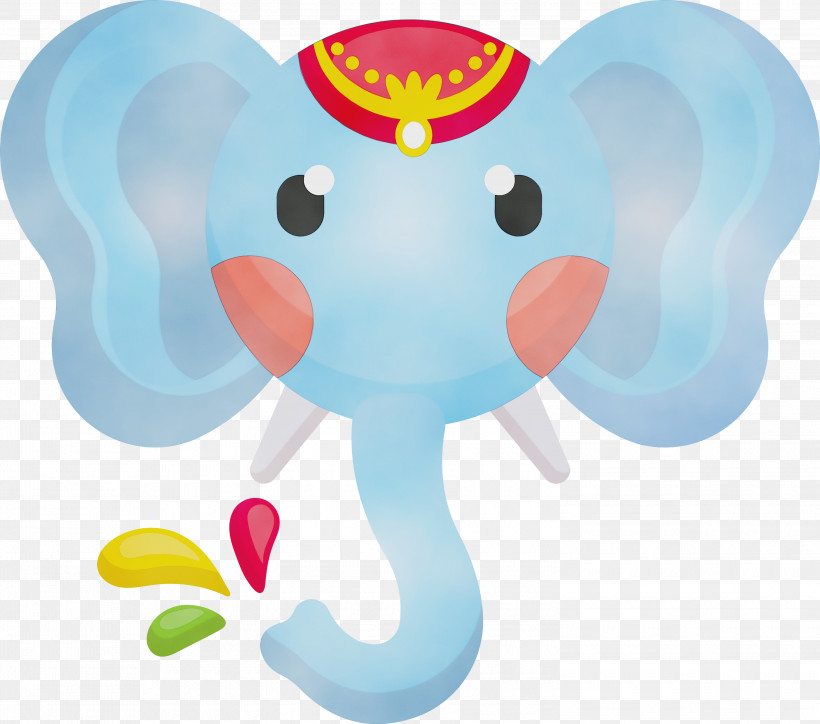 Indian Elephant, PNG, 3000x2652px, Diwali Element, African Elephants, Cartoon, Creativity, Cuteness Download Free