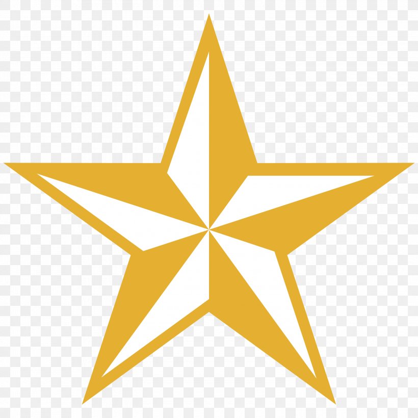 Yellow Star, PNG, 3000x3000px, Star, Symmetry, Triangle, Yellow Download Free