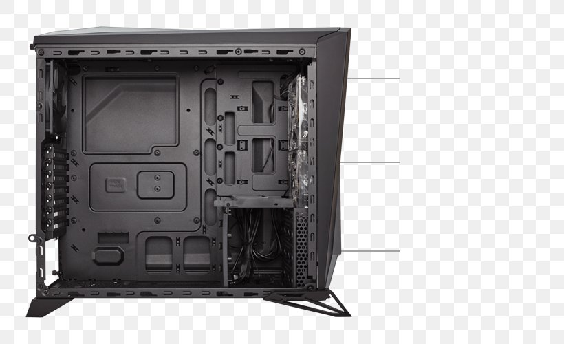 Computer Cases & Housings Corsair Components Gaming Computer Personal Computer ATX, PNG, 780x500px, Computer Cases Housings, Atx, Black, Carbide, Color Download Free