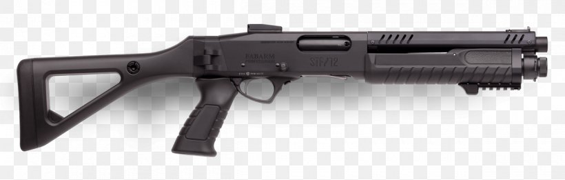 Fabarm SDASS Tactical Heckler & Koch FABARM FP6 Combat Shotgun Pump Action Firearm, PNG, 1200x382px, Watercolor, Cartoon, Flower, Frame, Heart Download Free