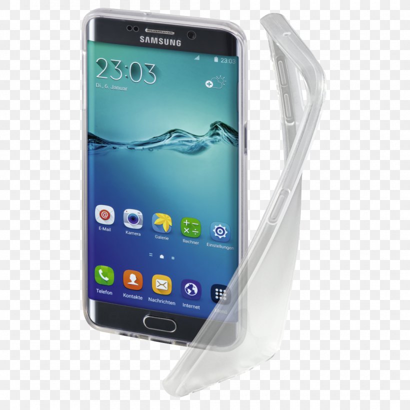 Smartphone Feature Phone Samsung Galaxy S6 Edge Mobile Phone Accessories, PNG, 1100x1100px, Smartphone, Case, Cellular Network, Communication Device, Electronic Device Download Free