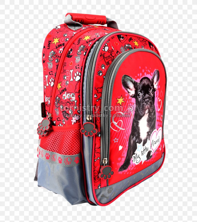 Backpack French Bulldog School Bag Kindergarten, PNG, 956x1080px, Backpack, Bag, Baggage, Bulldog Breeds, Child Download Free