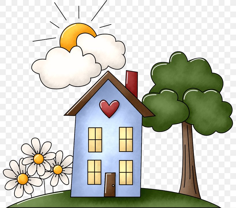 Clip Art Cartoon House Real Estate Tree, PNG, 800x721px, Cartoon, Home, House, Plant, Real Estate Download Free