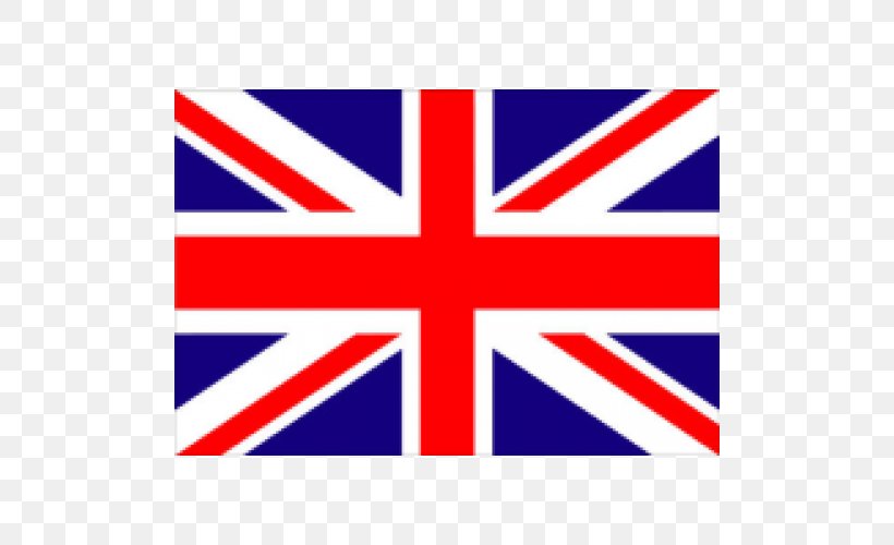Flag Of The United Kingdom England United Kingdom Of Great Britain And Ireland National Flag, PNG, 500x500px, Flag Of The United Kingdom, Area, Blue, Electric Blue, England Download Free