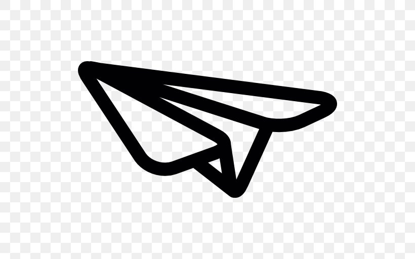 Paper Plane Airplane Logo, PNG, 512x512px, Paper, Airplane, Black, Black And White, Logo Download Free