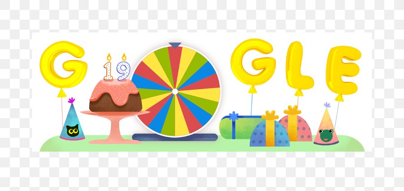 Spinner The Best Google Doodle Birthday Anniversary, PNG, 690x388px, Google Doodle, Anniversary, Area, Art, Birthday Download Free