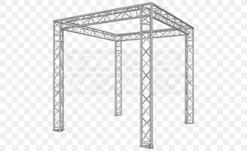 Truss Trade Show Display Structure Steel I-beam, PNG, 500x500px, Truss, Arch, Area, Banner, Beam Download Free