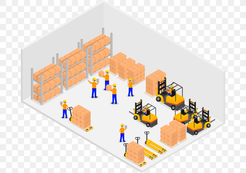 Warehouse Management System Logistics Forklift, PNG, 1600x1125px, Warehouse, Area, Art, Building, Diagram Download Free
