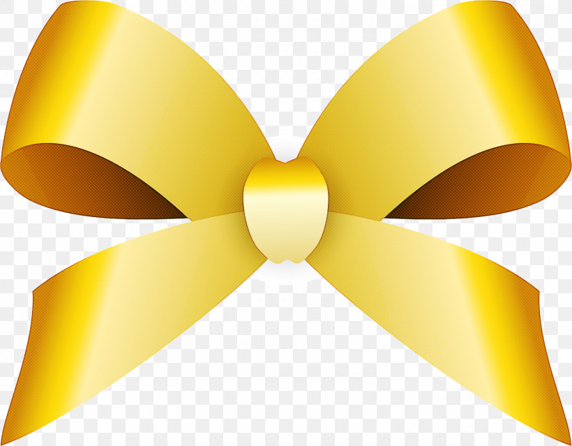 Bow Tie, PNG, 1500x1169px, Yellow, Automotive Wheel System, Bow Tie, Propeller, Ribbon Download Free