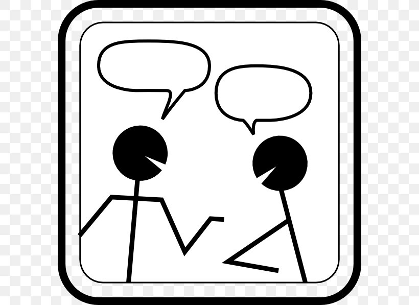 Dialogue Conversation Speech Balloon Clip Art, PNG, 594x597px, Dialogue, Area, Black And White, Blind Date, Callout Download Free