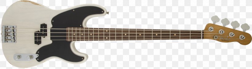 Fender Precision Bass Bass Guitar Bassist Fender Musical Instruments Corporation, PNG, 2400x662px, Watercolor, Cartoon, Flower, Frame, Heart Download Free