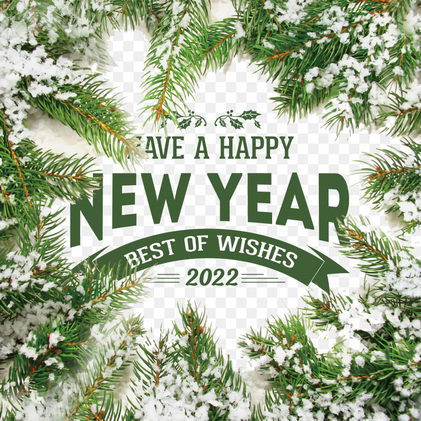 Happy New Year 2022 2022 New Year 2022, PNG, 3000x3000px, Picture Frame, Computer Graphics, Garland, Ornament Download Free