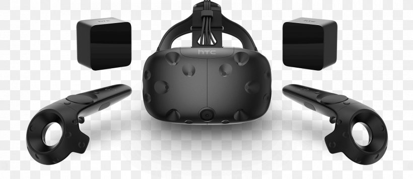 HTC Vive Virtual Reality Headset Oculus Rift PlayStation VR, PNG, 1800x785px, Htc Vive, Auto Part, Automotive Exterior, Eon Reality, Hardware Download Free