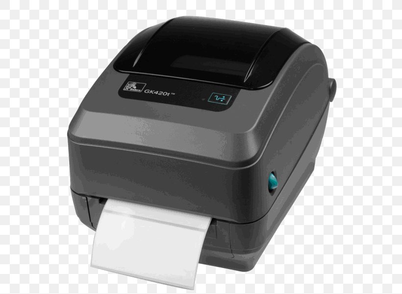 Inkjet Printing Printer Zebra GK420T Zebra Technologies Label, PNG, 629x601px, Inkjet Printing, Barcode, Barcode Printer, Electronic Device, Hardware Download Free