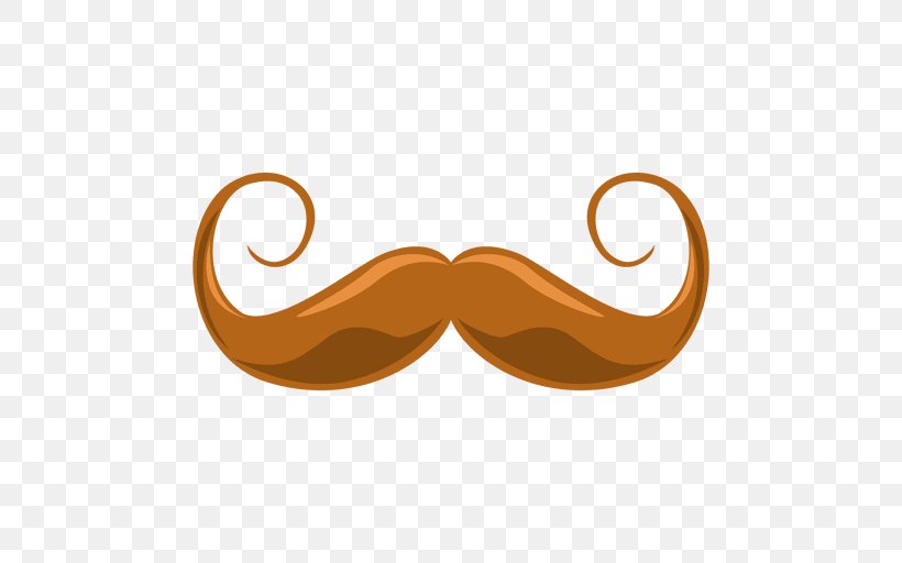 Moustache Clip Art, PNG, 512x512px, Moustache, Animaatio, Beard, Orange, Vexel Download Free