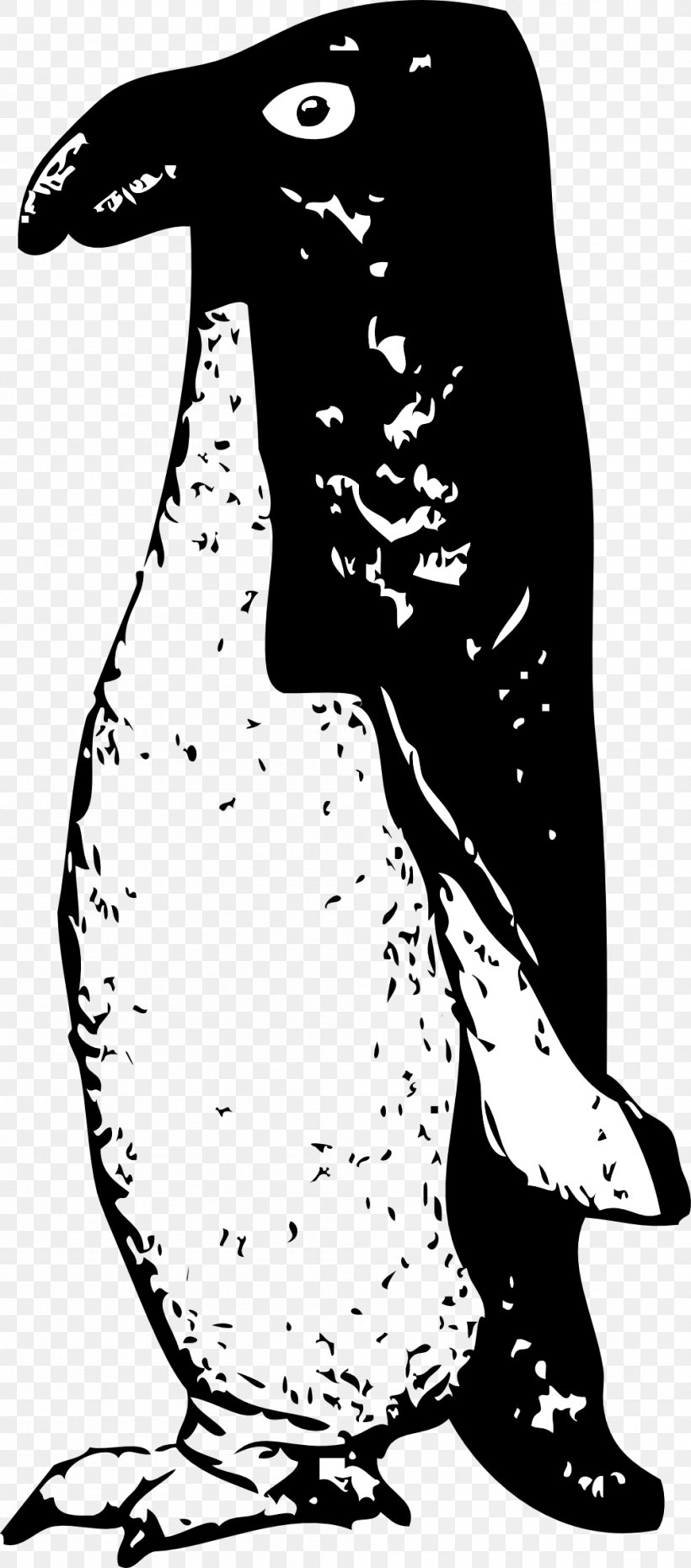 Penguin Clip Art, PNG, 999x2267px, Penguin, Art, Artwork, Beak, Bird Download Free