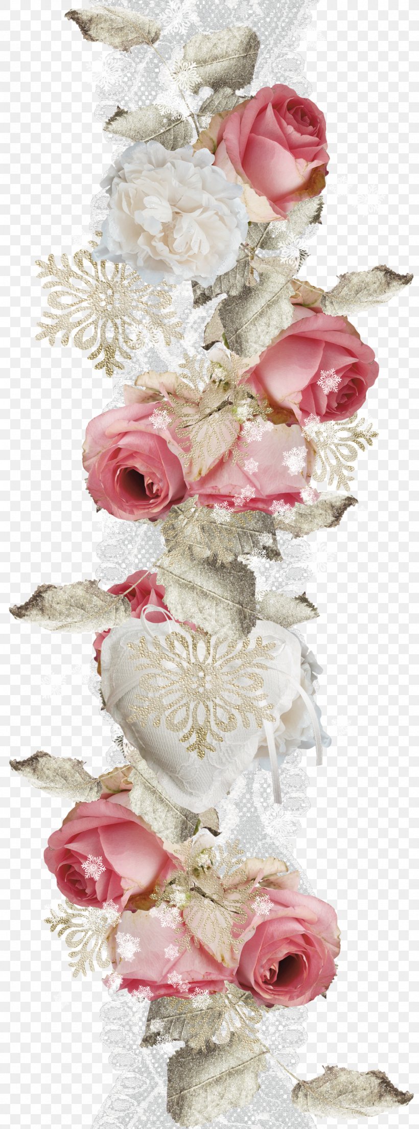 Digital Scrapbooking Flower Bouquet Wedding Paper, PNG, 1200x3234px, Scrapbooking, Artificial Flower, Christmas, Cut Flowers, Digital Scrapbooking Download Free