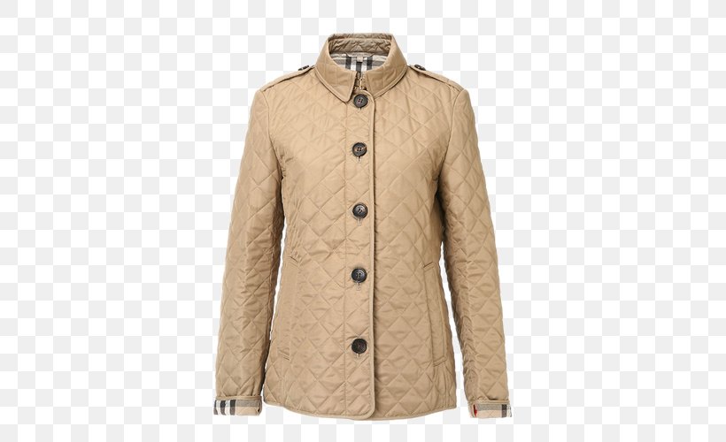 Burberry Jacket Windbreaker Trench Coat Lapel, PNG, 500x500px, Burberry, Beige, Button, Coat, Cotton Download Free