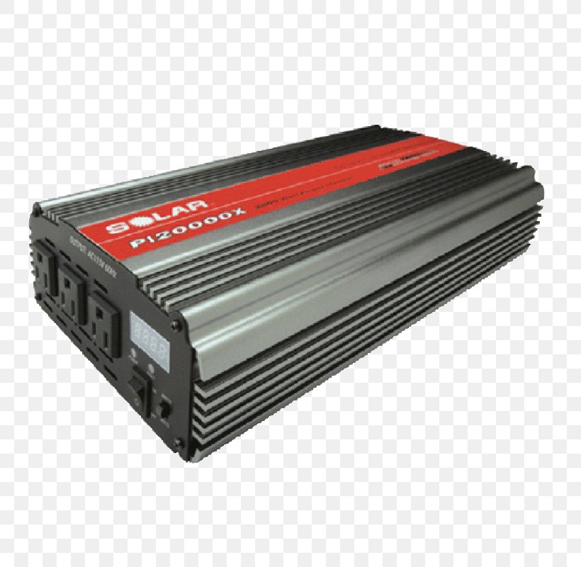 Power Inverters Solar Inverter Watt Electric Power Battery Charger, PNG, 800x800px, Power Inverters, Ac Adapter, Alternating Current, Battery Charger, Computer Component Download Free