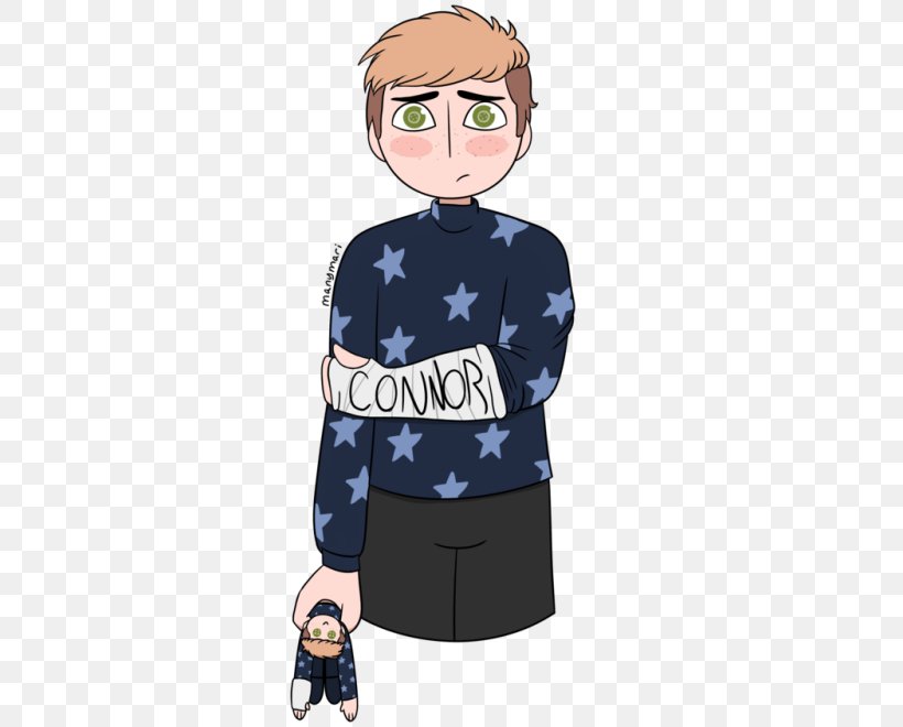 T-shirt Dear Evan Hansen Character Sleeve, PNG, 500x660px, Tshirt, Boy, Boyfriend, Cartoon, Character Download Free