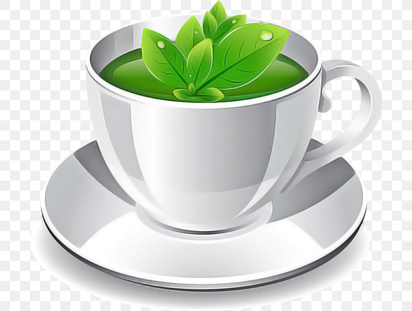Coffee Cup, PNG, 700x620px, Cup, Coffee Cup, Drinkware, Green, Leaf Download Free