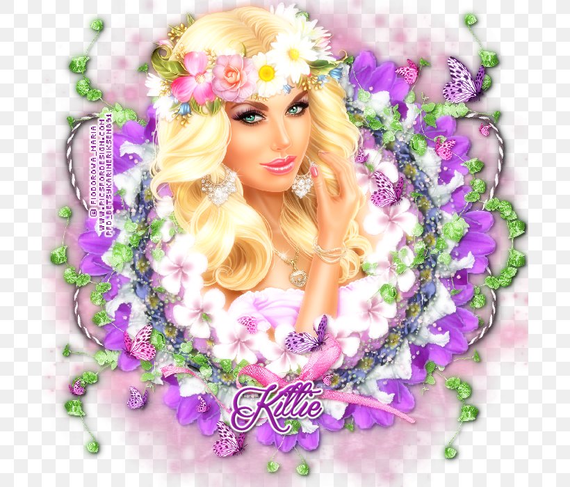 Floral Design Barbie Cut Flowers Common Lilac, PNG, 700x700px, Floral Design, Barbie, Common Lilac, Cut Flowers, Doll Download Free