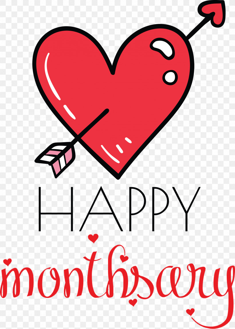 Happy Monthsary, PNG, 2148x3000px, Happy Monthsary, Cartoon, Geometry, Heart, Line Download Free