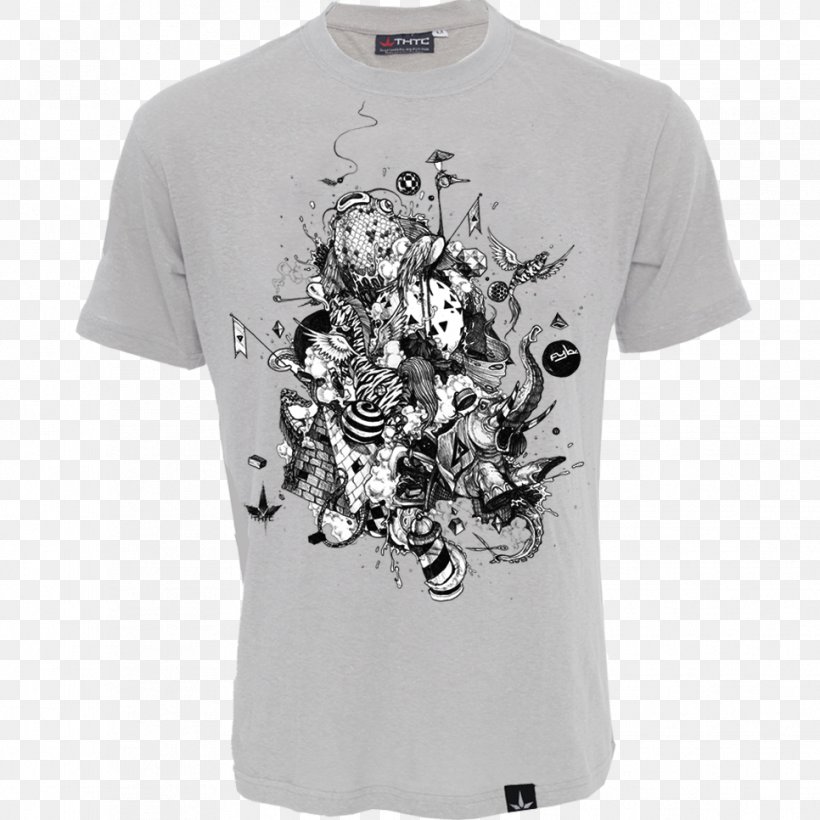 T-shirt Visual Arts Sleeve Neck, PNG, 966x966px, Tshirt, Active Shirt, Art, Black, Brand Download Free
