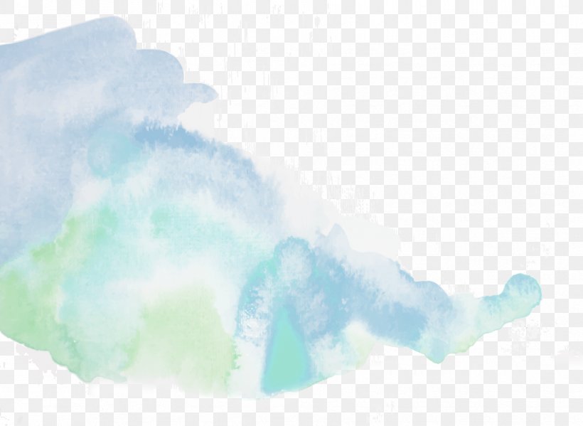 Watercolor Painting Desktop Wallpaper Computer Sky Plc, PNG, 1758x1285px, Watercolor Painting, Aqua, Cloud, Computer, Ice Download Free