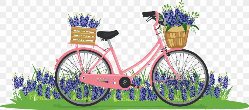 Bicycle Wheel Flower, PNG, 7463x3310px, Bicycle Wheel, Bicycle, Bicycle Accessory, Bicycle Frame, Bicycle Part Download Free