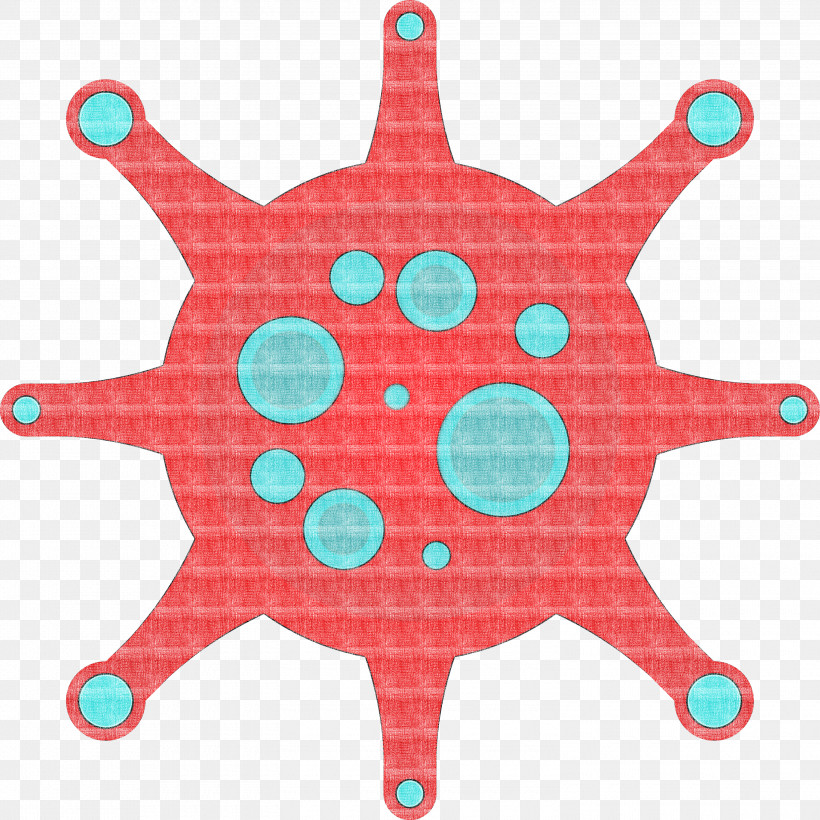 Coronavirus Corona, PNG, 3000x3000px, Coronavirus, Circle, Corona, Pink, Turquoise Download Free