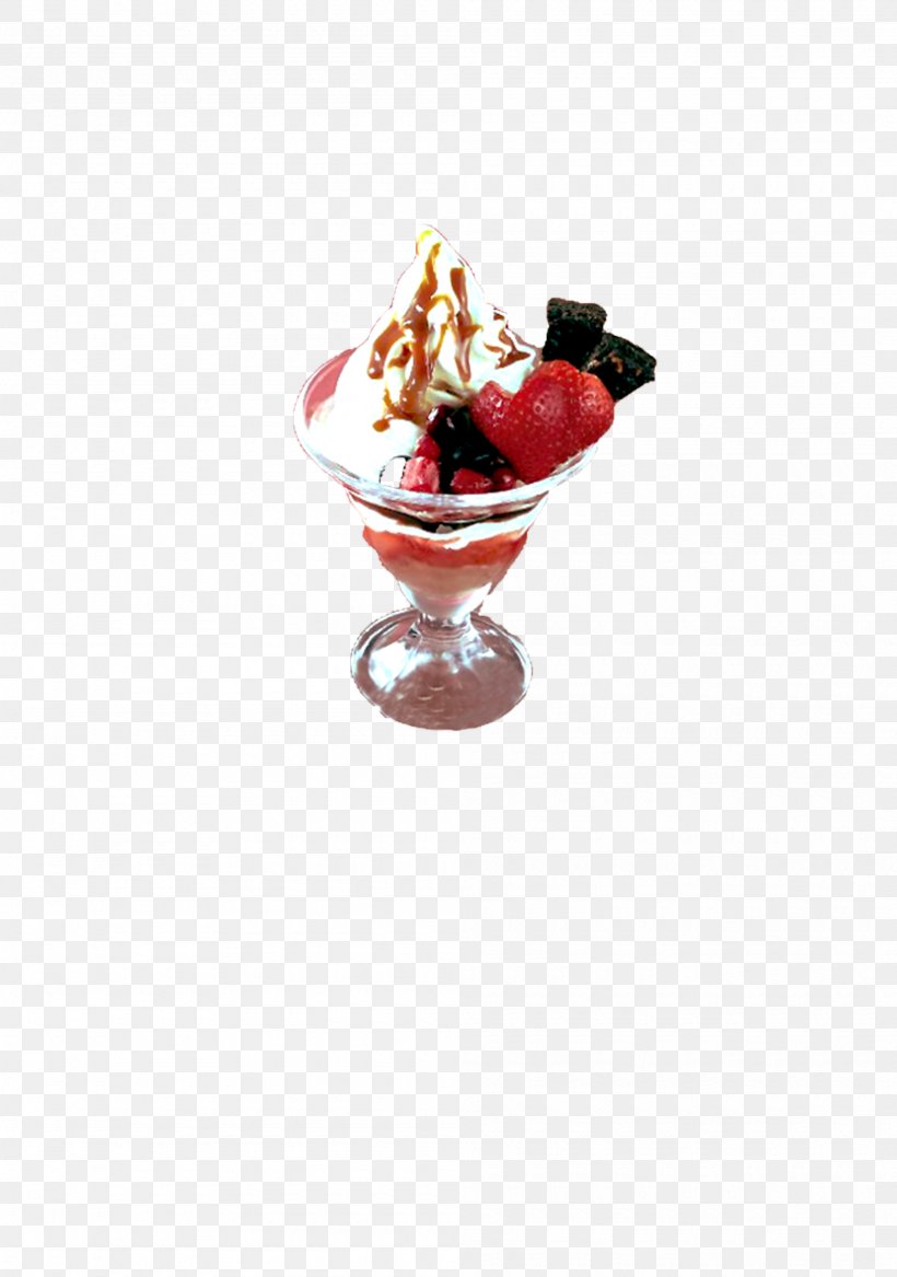 Strawberry Ice Cream Sundae Dame Blanche, PNG, 2000x2848px, Ice Cream, Cream, Dairy Product, Dame Blanche, Dessert Download Free