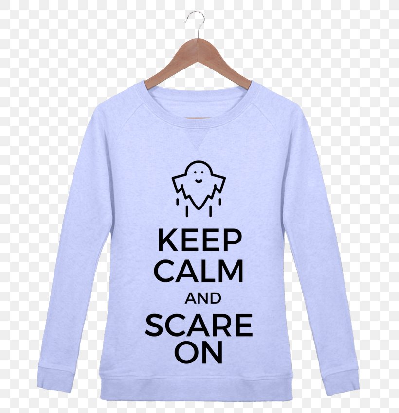 T-shirt Hoodie Keep Calm And Carry On Bluza Sweater, PNG, 690x850px, Tshirt, Blue, Bluza, Brand, Child Download Free