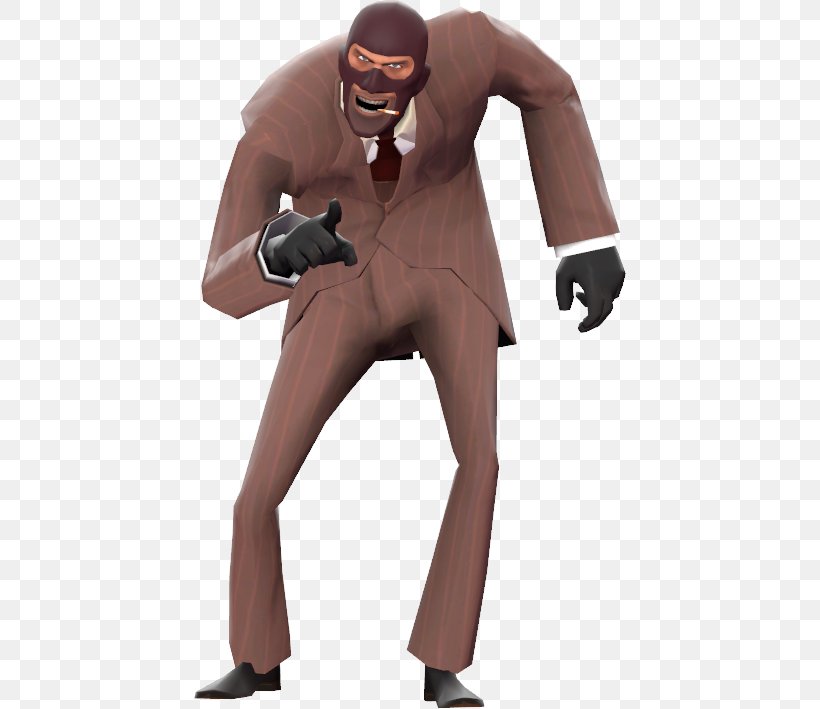 Team Fortress 2 Taunting Espionage Laughter Death, PNG, 432x709px, Team Fortress 2, Action Figure, Costume, Death, Espionage Download Free