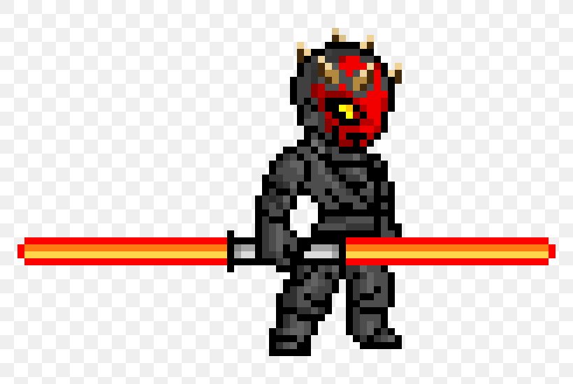 Darth Maul Anakin Skywalker Pixel Art Spider-Man, PNG, 810x550px, Darth Maul, Anakin Skywalker, Art, Artist, Character Download Free